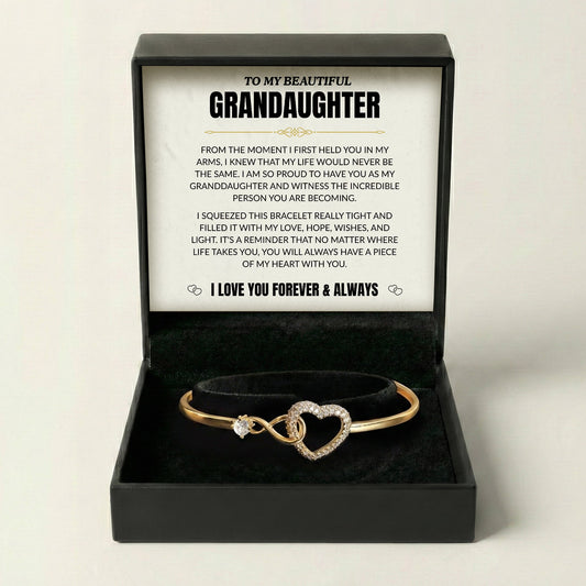 To My Grand Daughter - Forever Linked - Bracelet