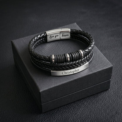 To My Son – Graduation Strength Bracelet 2026