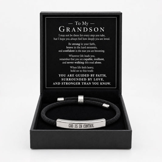 Grandson Faith & Strength Bracelet